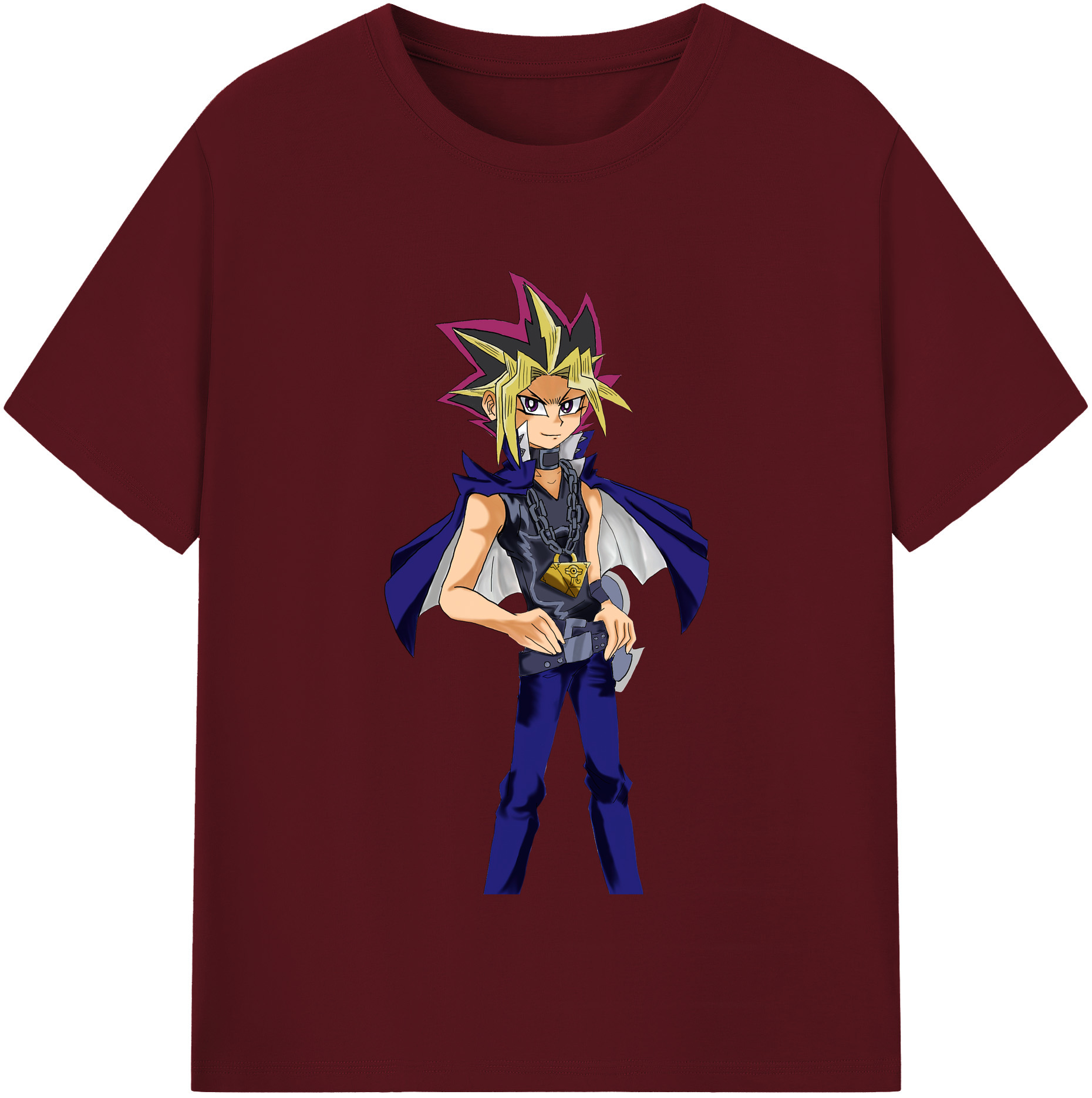 （画像用） 遊☆戯☆王 Yu-Gi-Oh! 綿100％半袖Tシャツ（フロントプリント）